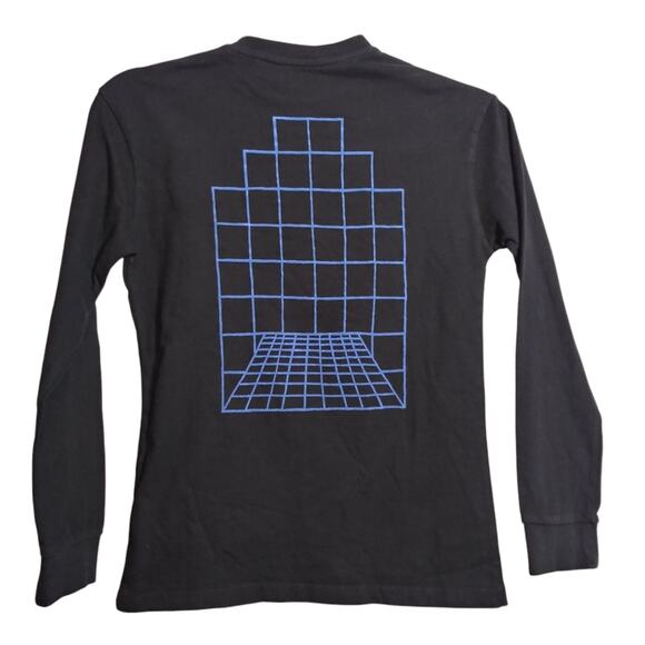 KidPik Future Is Now Black Long Sleeve Tee Size M - Picture 2 of 7